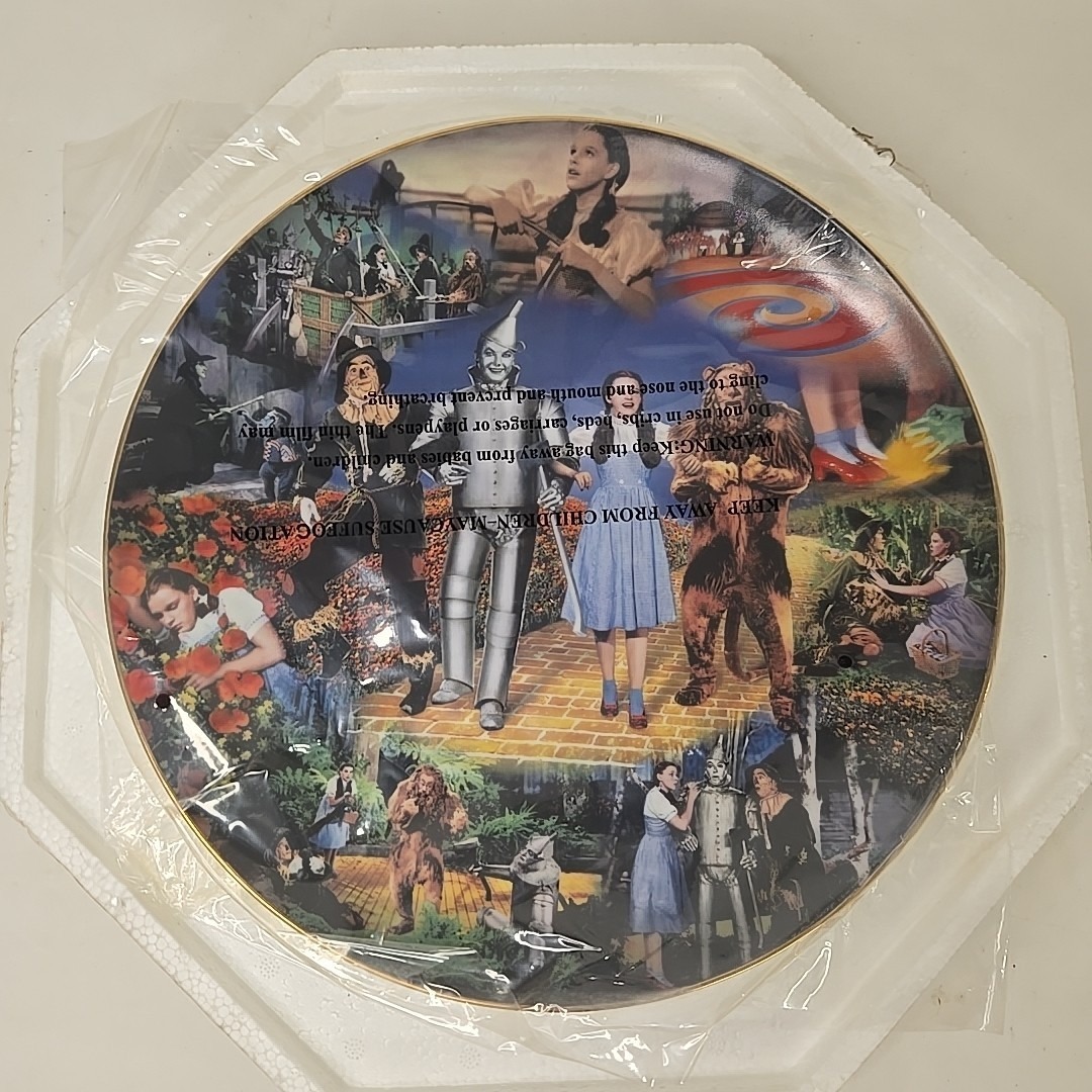 Wizard Of Oz Bradford Exchange Rare Plate Follow The Yellow Brook Road 20$